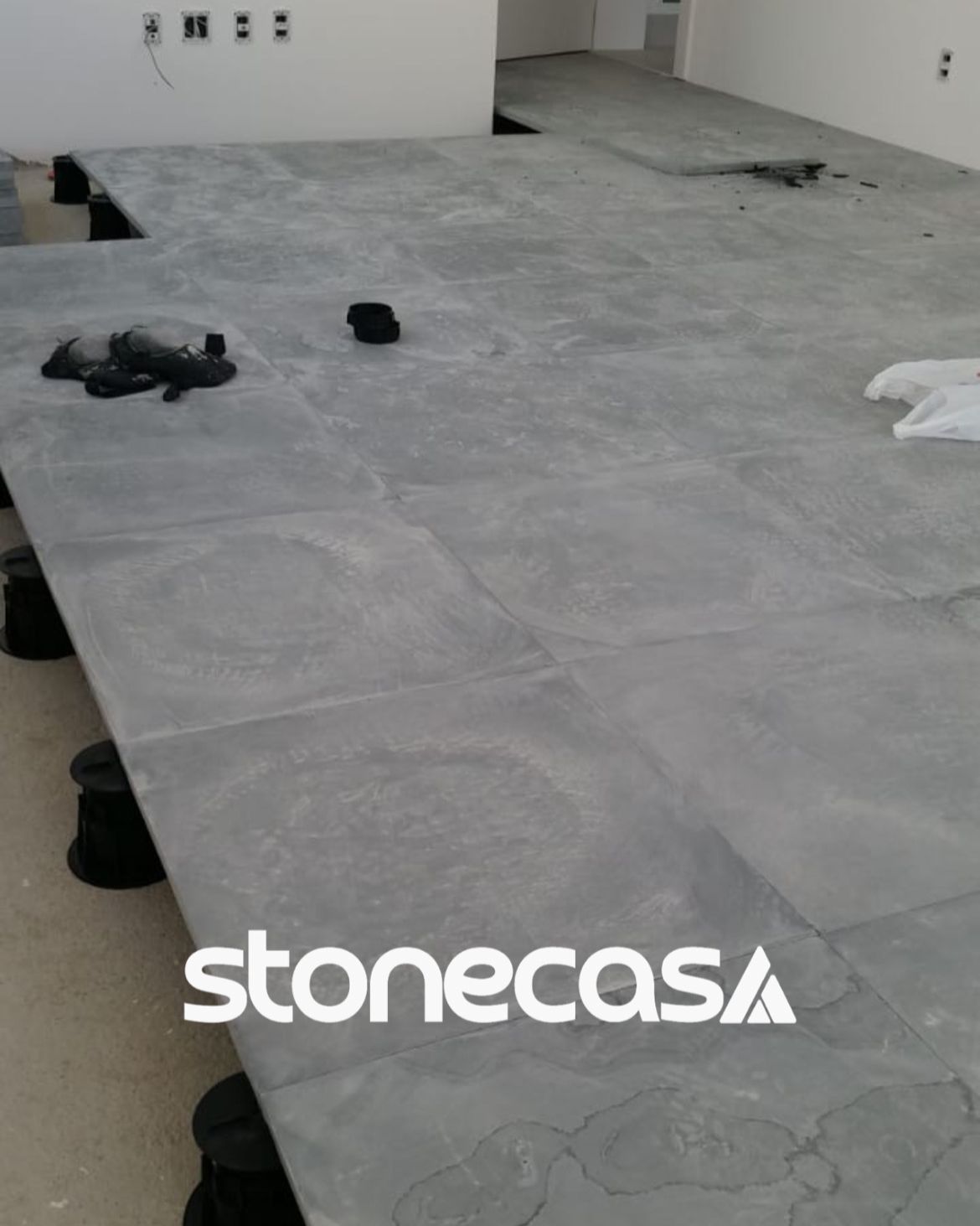 Piso Elevado de Ardósia Calibrada | Stone Casa piso-elevado-de-ardosia-calibrada